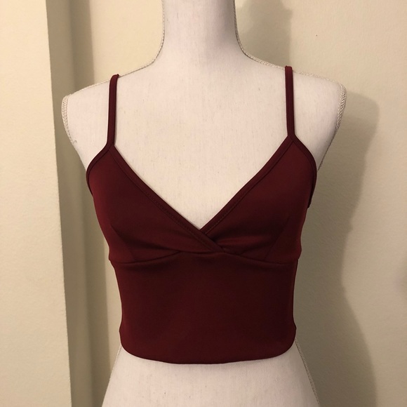 Catherine Scuba Plunge Cross Bralet - Picture 2 of 4